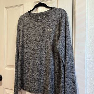 Under Armour Gray Long Sleeve Tee